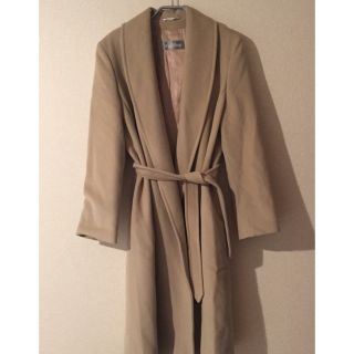 マックスマーラ(Max Mara)の美品！maxmaraロングガウンコート(ロングコート)