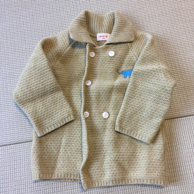 ベビー服　70 カーディガン　上着　セーター　2点セット キッズ/ベビー/マタニティのベビー服(~85cm)(ニット/セーター)の商品写真