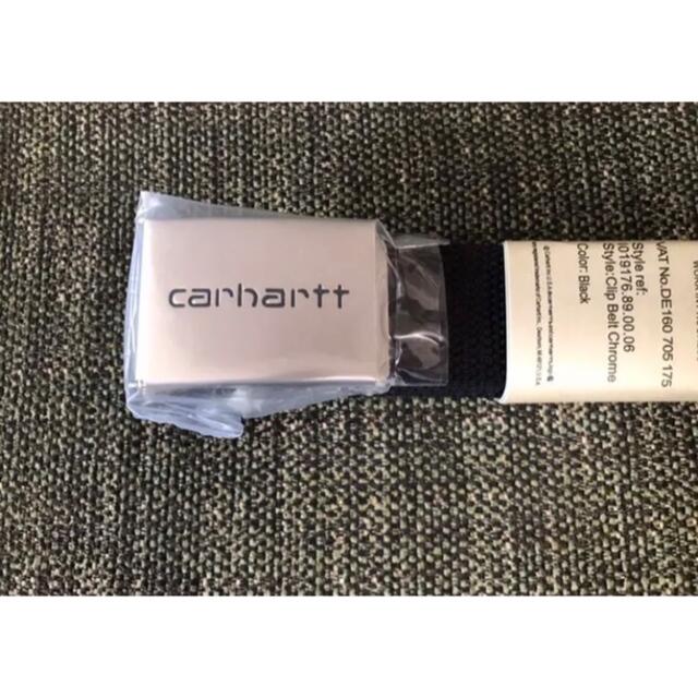 carhartt(カーハート)の【新品】カーハートCarhartt WIP Clip Chrome ウェブベルト メンズのファッション小物(ベルト)の商品写真