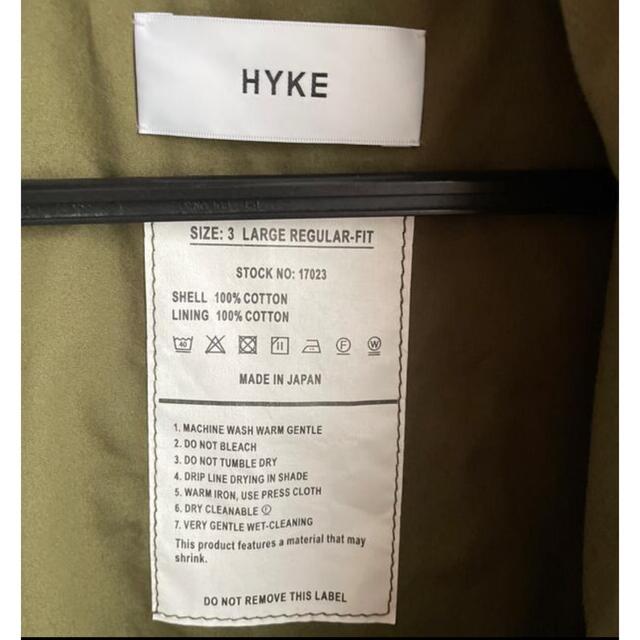 HYKE - HYKE M51 BIG FIT フィールドジャケットの通販 by moppy｜ハイクならラクマ 最新品安い