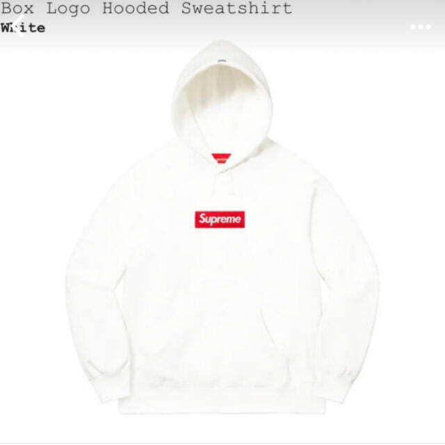 Supreme Box Logo Hooded Sweatshirt Lサイズ