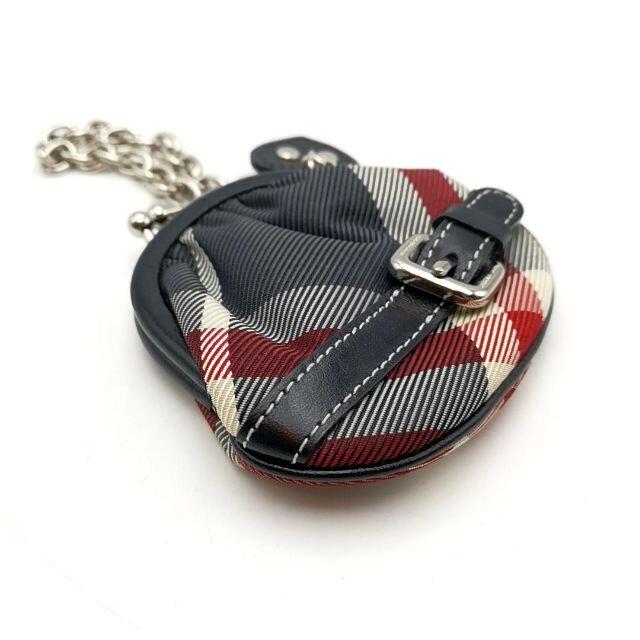 BURBERRY BLUE LABEL(バーバリーブルーレーベル)の美品 バーバリーブルーレーベル コインケース がま口 03-21104064 レディースのファッション小物(コインケース)の商品写真