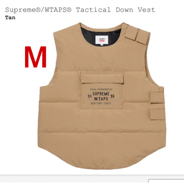 Supreme WTAPS Tactical Down Vest  Mサイズ