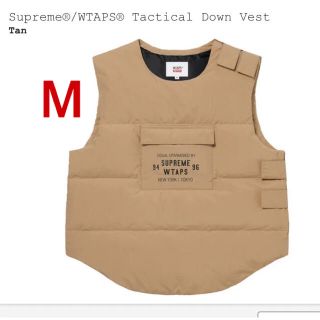 シュプリーム(Supreme)のSupreme WTAPS Tactical Down Vest  Mサイズ(ダウンベスト)