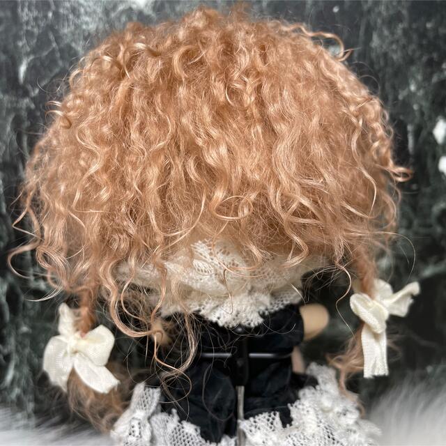 blythe _wm-470アプリコットベージュ三つ編み⭐️チベットラムウィッグ