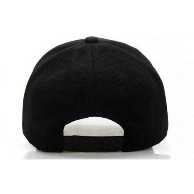 キャップ 帽子 メンズ 黒 韓国 リング ユニセックス レディース 3連 レディースの帽子(キャップ)の商品写真