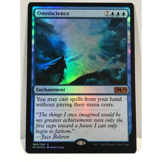MTG M19英語版Foil「全知/Omniscience」 | myglobaltax.com