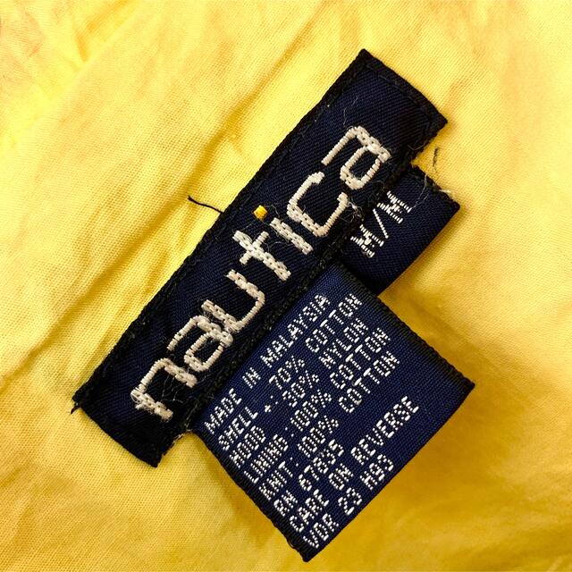 NAUTICA(ノーティカ)のNAUTICA ノーティカ ロゴ刺繍マウンテンナイロンジャケット グリーン M メンズのジャケット/アウター(ナイロンジャケット)の商品写真