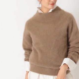 バビロン(BABYLONE)の【美品】BABYLONE   バビロン　ラクーンニット(ニット/セーター)