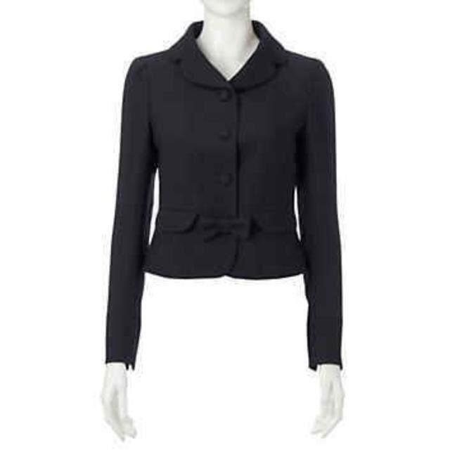 TO BE CHIC - 新品 TO BE CHIC ワンピーススーツ38 濃紺10万円お受験