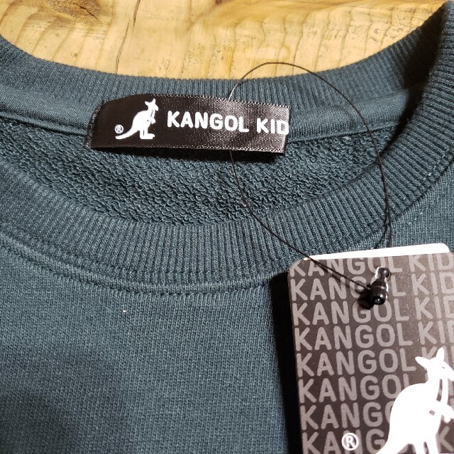 KANGOL(カンゴール)の新品 KANGOL カンゴール トレーナーRight-on【150】 キッズ/ベビー/マタニティのキッズ服男の子用(90cm~)(Tシャツ/カットソー)の商品写真