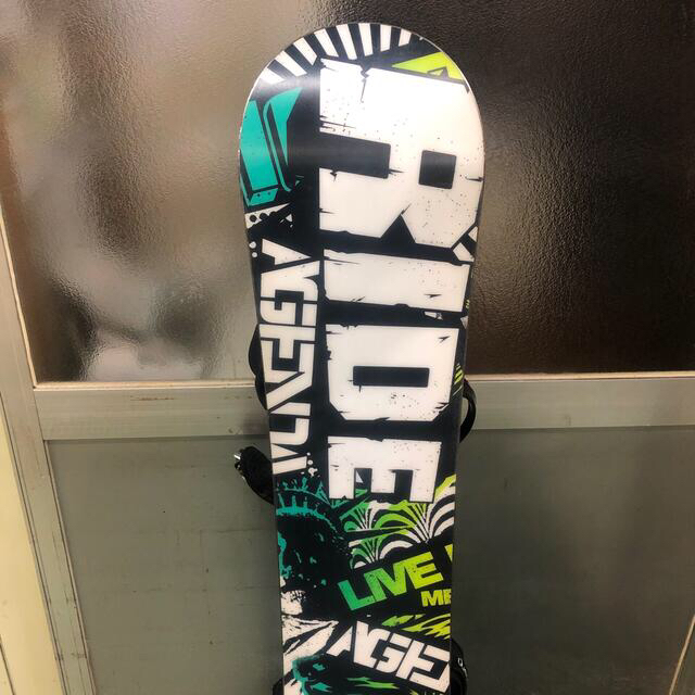 RIDE AGENDA 152cm ロッカー スノーボード 板 ボードセット-