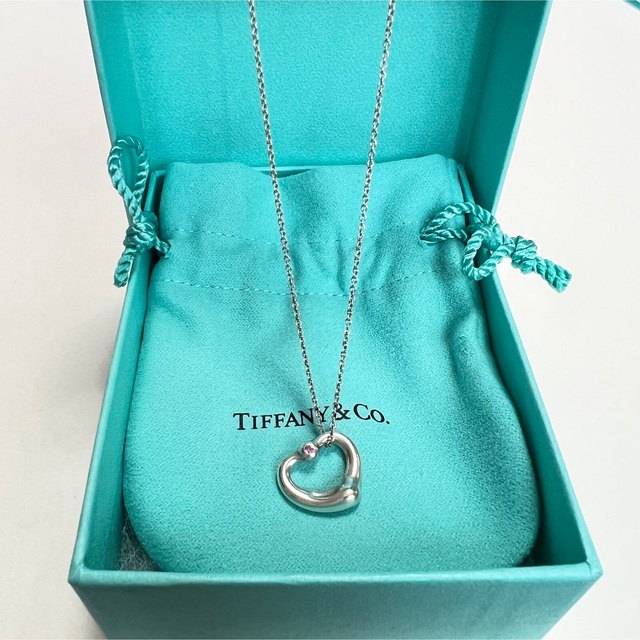 美品】⭐︎ティファニー Tiffanyオープンハートネックレス⭐︎ - www