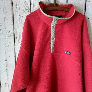 パタゴニア(patagonia)のpatagonia シンチラ スナップT アウトドア フリース ビッグ 下北沢(スウェット)