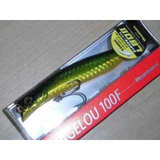 メガバス(Megabass)のメガバス　カゲロウ 100F 12g　5 GG ゴールドライム(ルアー用品)