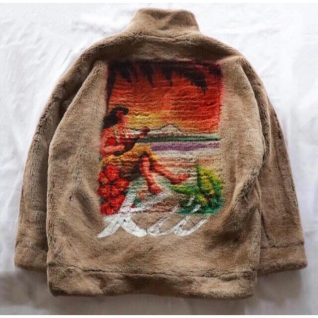 あすつく】 doublet HAND-PAINTED FUR JACKET WISMコラボ テーラード