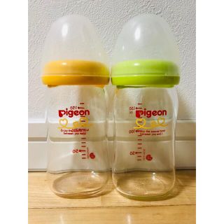 ピジョン(Pigeon)のPigeon ピジョン哺乳瓶 （乳首なし）母乳実感 専用ブラシ(哺乳ビン)