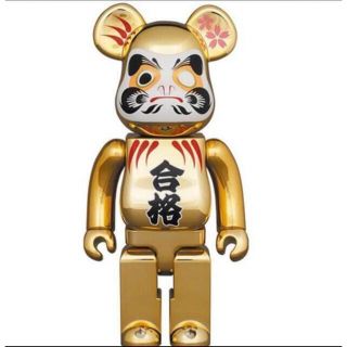 メディコムトイ(MEDICOM TOY)のBE@RBRICK 達磨 合格 金メッキ 弐 400％(その他)