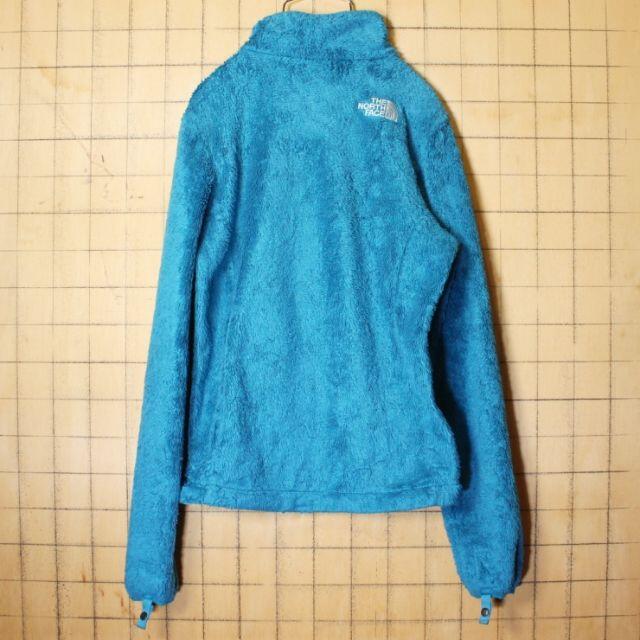 THE NORTH FACE(ザノースフェイス)のノースフェイス ボアフリースジャケット ブルー レディースXS インナーaw63 レディースのジャケット/アウター(ブルゾン)の商品写真