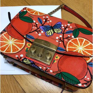 フルラ(Furla)のfurla メトロポリス　オレンジ　バタフライ　ショルダー　バッグ(ショルダーバッグ)