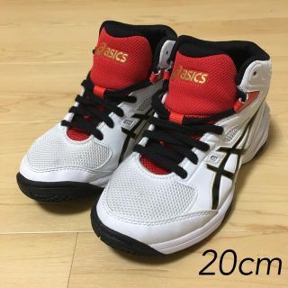 アシックス(asics)のASICS DUNKSHOT MB8 ホワイト×ブラック(バスケットボール)