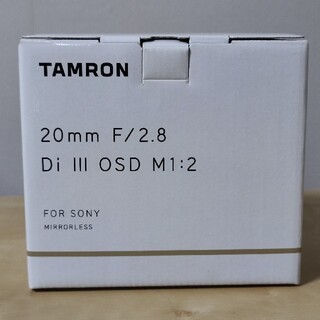 タムロン(TAMRON)のTamron 20mm f/2.8 Di III OSD M2:1 f050(レンズ(単焦点))