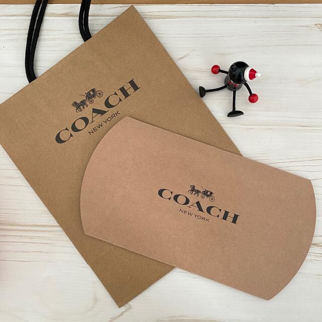 COACH(コーチ)の★新品 COACH コーチ ギフトボックス ラッピング用 ショップ袋 レディースのバッグ(ショップ袋)の商品写真