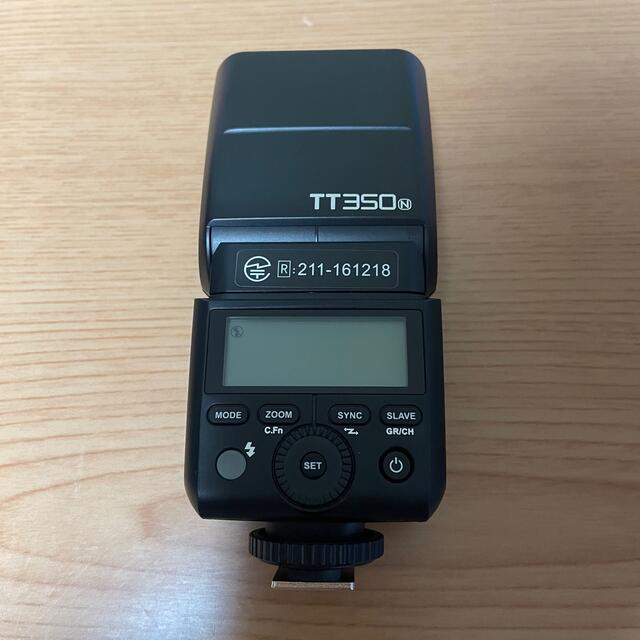 GODOX  ストロボ　フラッシュ　Nikon ニコン　TT350N スマホ/家電/カメラのカメラ(ストロボ/照明)の商品写真