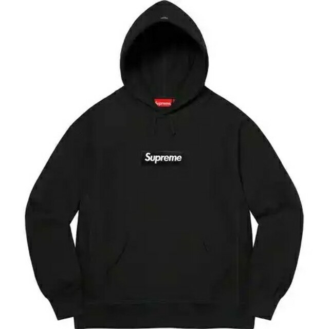 L Supreme Box Logo HoodedSweatshirt ブラック