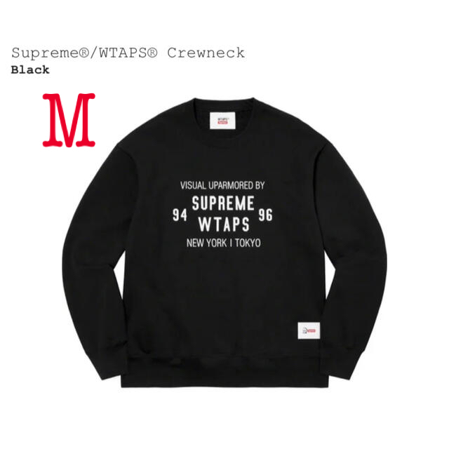 Supreme WTAPS Crewneck クルーネック　ブラック