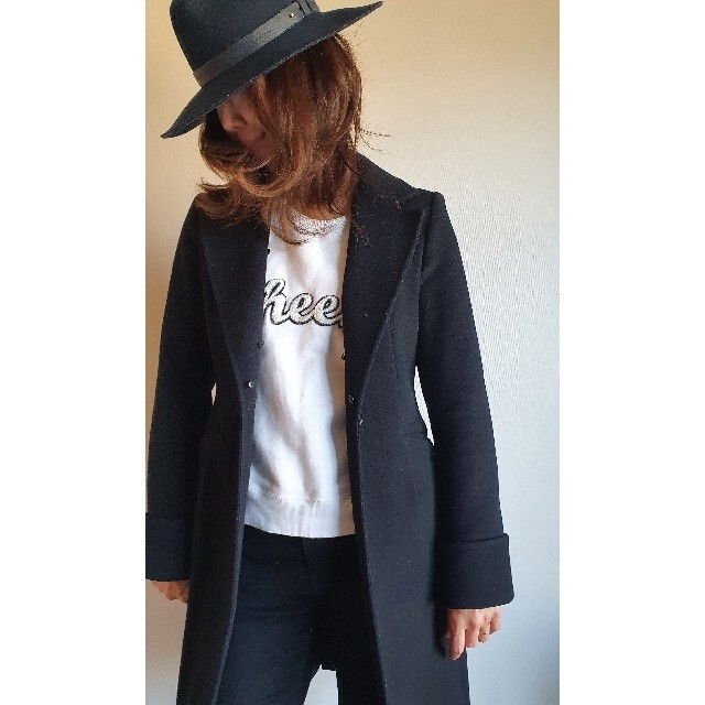 イエナ ロングコート MANTECO 34 イエナ MANTECO ダブルフェイス