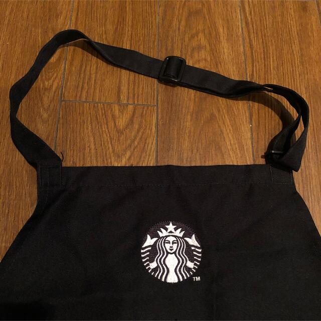 Starbucks Coffee(スターバックスコーヒー)のスターバックス　エプロン　コーヒーマスター　黒 その他のその他(その他)の商品写真