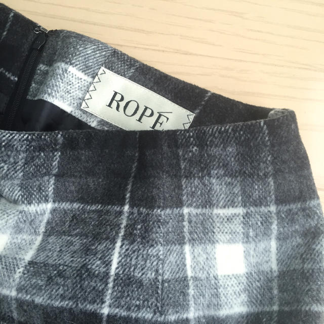 ROPE ふんわりチェックスカートの通販 by Petit's shop｜ロペなら 