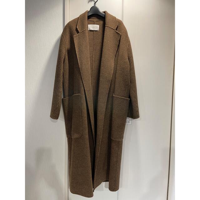 TODAYFUL(トゥデイフル)のTODAYFUL Over Check coat レディースのジャケット/アウター(ロングコート)の商品写真