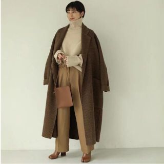 トゥデイフル(TODAYFUL)のTODAYFUL Over Check coat(ロングコート)