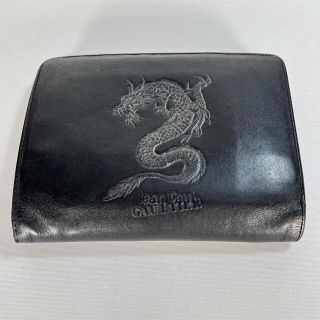 (u06)【希少レア】Jean Paul GAULTIER 2つ折り財布 ワニ革