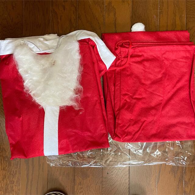 サンタクロース　コスチューム　大人用　5点セット　コスプレ　クリスマス　服 メンズのメンズ その他(その他)の商品写真