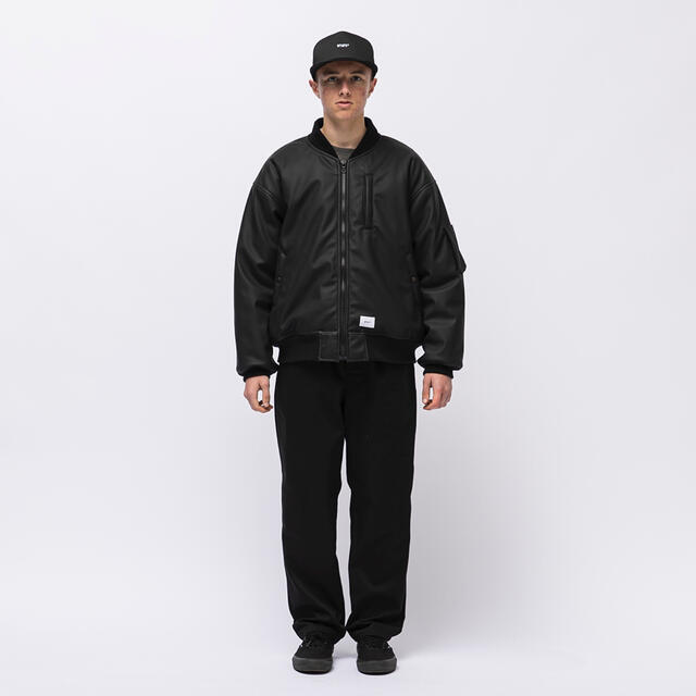 L size BLACK即日発送可能　wtaps team jacket