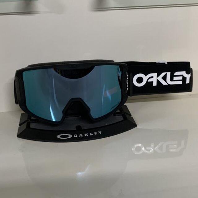 OAKLEYオークリー【LINE MINER L】黒/白FP限定 プリズムレンズ