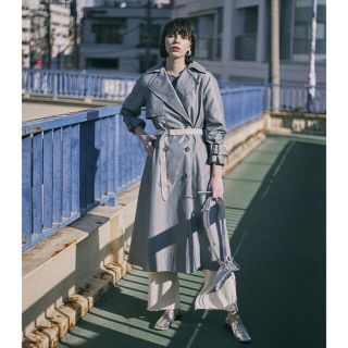 Ameri VINTAGE - ameri バックプリーツトレンチコートの通販 by fond