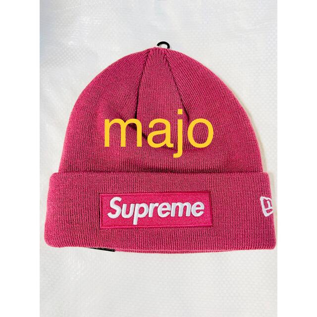 Supreme 21aw Box Logo Beanie Plum ビーニー-