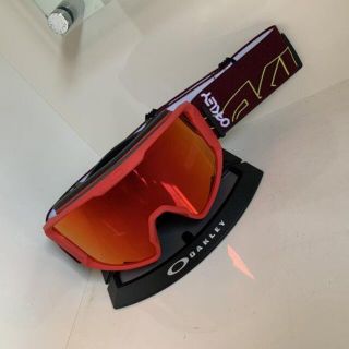 オークリー(Oakley)のOAKLEYオークリー【LINE MINER L】エンジFP限定 プリズムレンズ(アクセサリー)