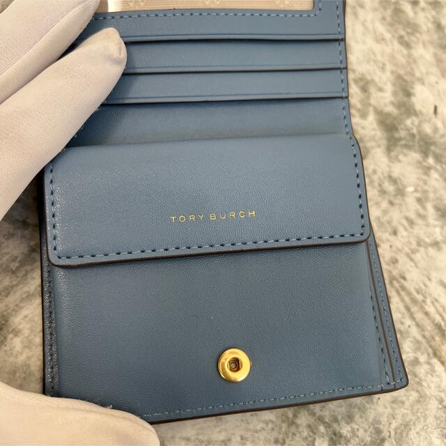 最大58％オフ！ トリーバーチ 二つ折り TORY BURCH 84696 エンジ 財布