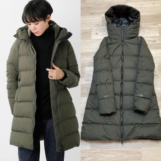 ザノースフェイス(THE NORTH FACE)の美品　ノースフェイス　ウィンドストッパーダウンシェルコート　NDW91964 L(ダウンコート)