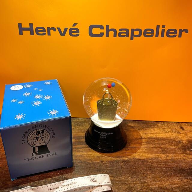 Herve Chapelier(エルベシャプリエ)のエルベシャプリエ　スノードーム　新品 エンタメ/ホビーのコレクション(ノベルティグッズ)の商品写真