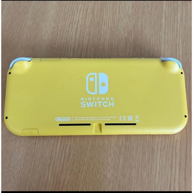 Nintendo Switch(ニンテンドースイッチ)のNintendo Switch Lite イエロー　美品 エンタメ/ホビーのゲームソフト/ゲーム機本体(携帯用ゲーム機本体)の商品写真
