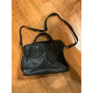 ボトキエ(botkier)のボトキエ　本革 レザー ショルダーバッグ　黒(ショルダーバッグ)