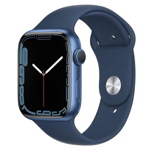 Apple Watch Series 7 45mmブルーアルミニウムケース