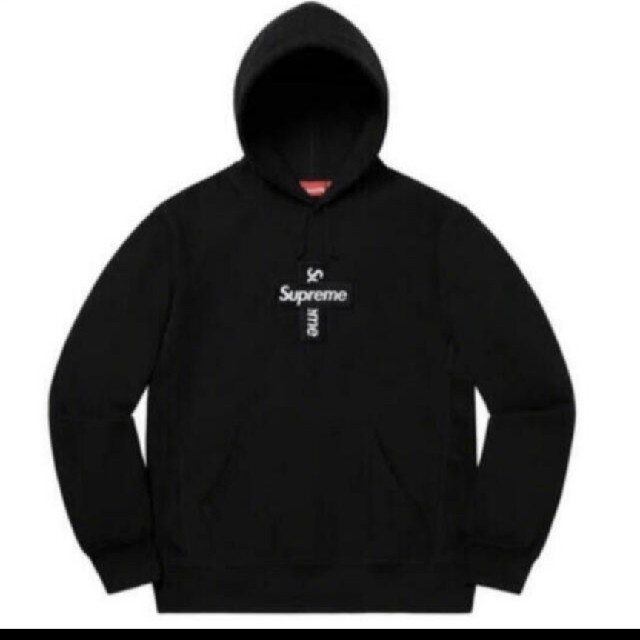 Supreme Cross box logo Hooded Lsize