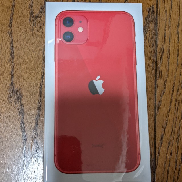 スマートフォン/携帯電話未開封☆iPhone11 Red 64GB☆送料無料